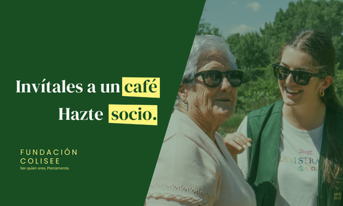 Invítales a un café. Hazte socio.